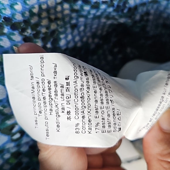 Kenzo Paris Snake Print Fit and Flare Knit Dress Size XL - Picture 7 of 9